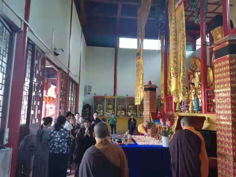 777盛世国际文殊菩萨圣诞祈福助考法会圆满